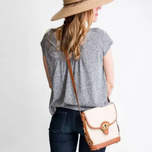 Dooney & Bourke Handbags - Dooney & Bourke Vintage Pebbled Leather Crossbody
